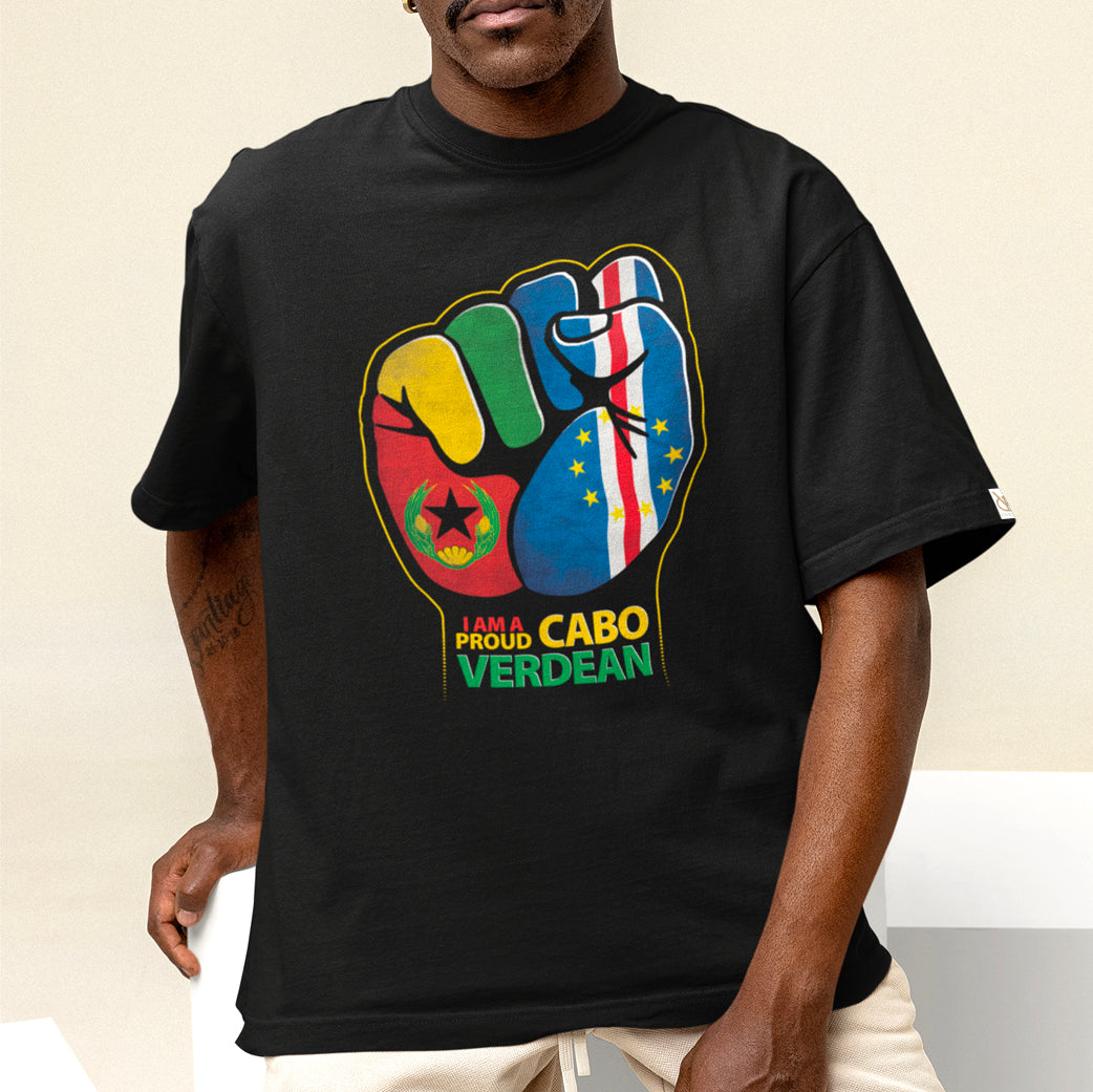 PROUD CABO VERDEAN - Unisex Tall Heavyweight T-Shirt