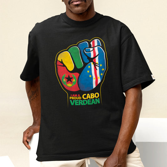 PROUD CABO VERDEAN - Unisex Tall Heavyweight T-Shirt