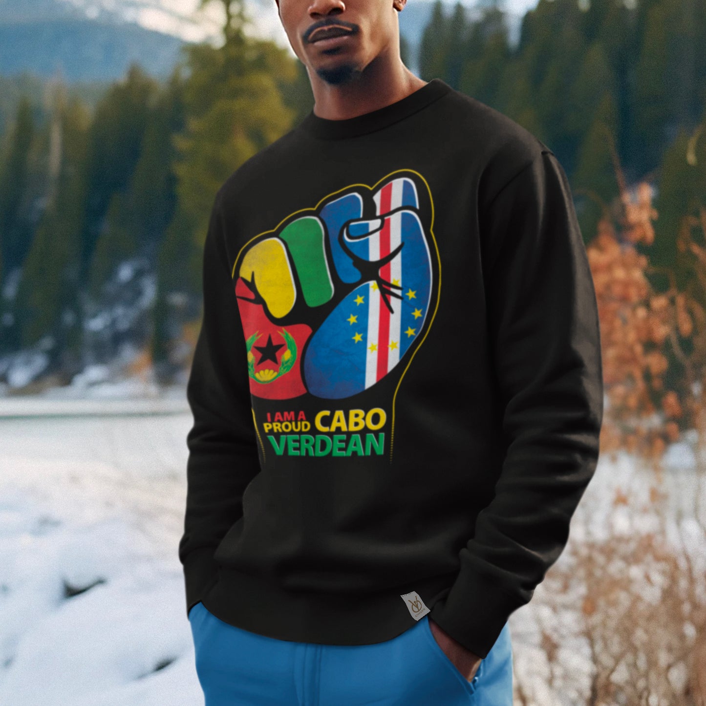 PROUD CV - Unisex Mid Weight Fleece Sweatshirt