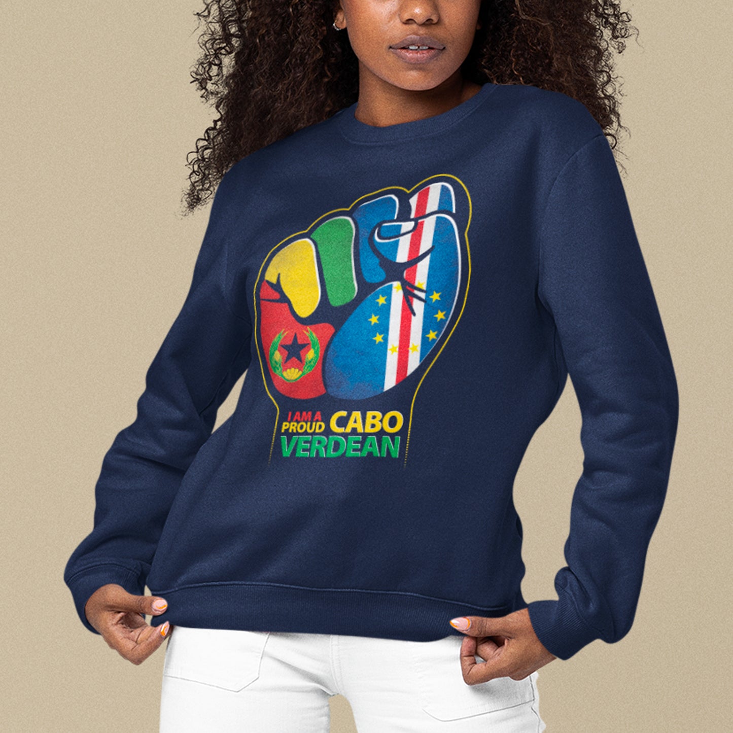 PROUD CV - Unisex Mid Weight Fleece Sweatshirt