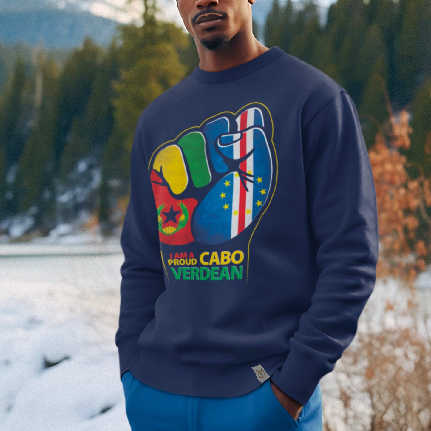 PROUD CV - Unisex Mid Weight Fleece Sweatshirt