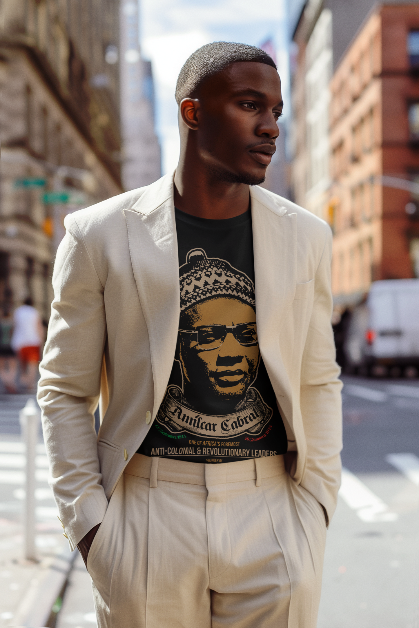 FREEDOM FIGHTER - (Enlarged) Pure Cotton Unisex T-Shirt