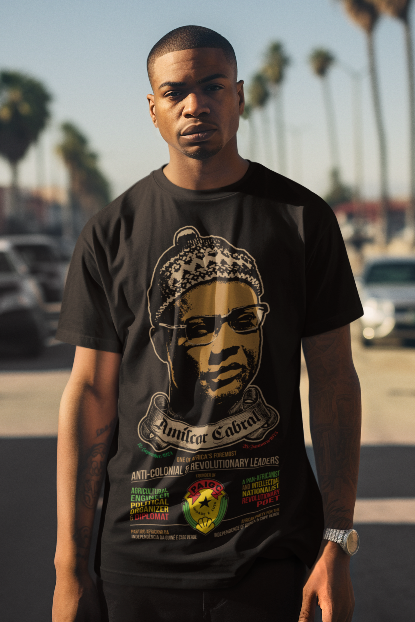 FREEDOM FIGHTER - (Enlarged) Pure Cotton Unisex T-Shirt